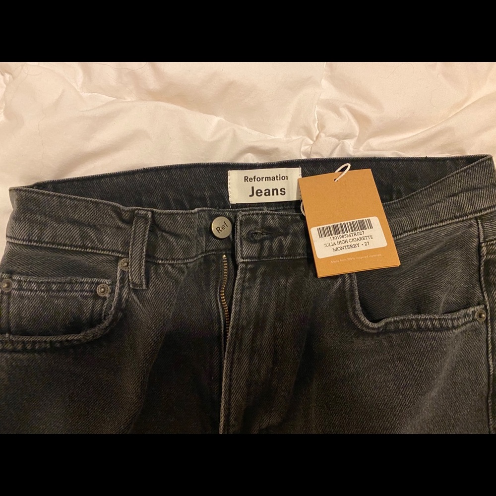Reformation NWT Julia High Cigarette Jean